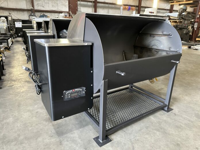 Pitts & Spitts Pellet Grills in a Line