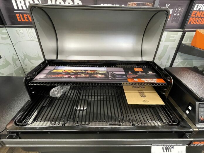 New Traeger Ironwood XL Open at Home Depot New Traeger Ironwood XL Open at Home Depot
