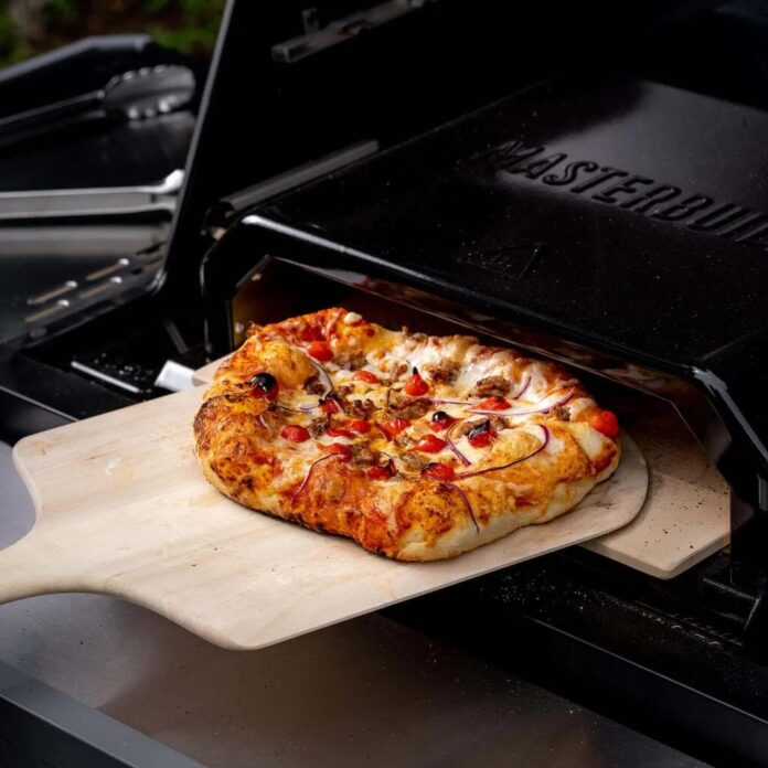 Masterbuilt Pizza Oven with Pizza Masterbuilt Pizza Oven with Pizza
