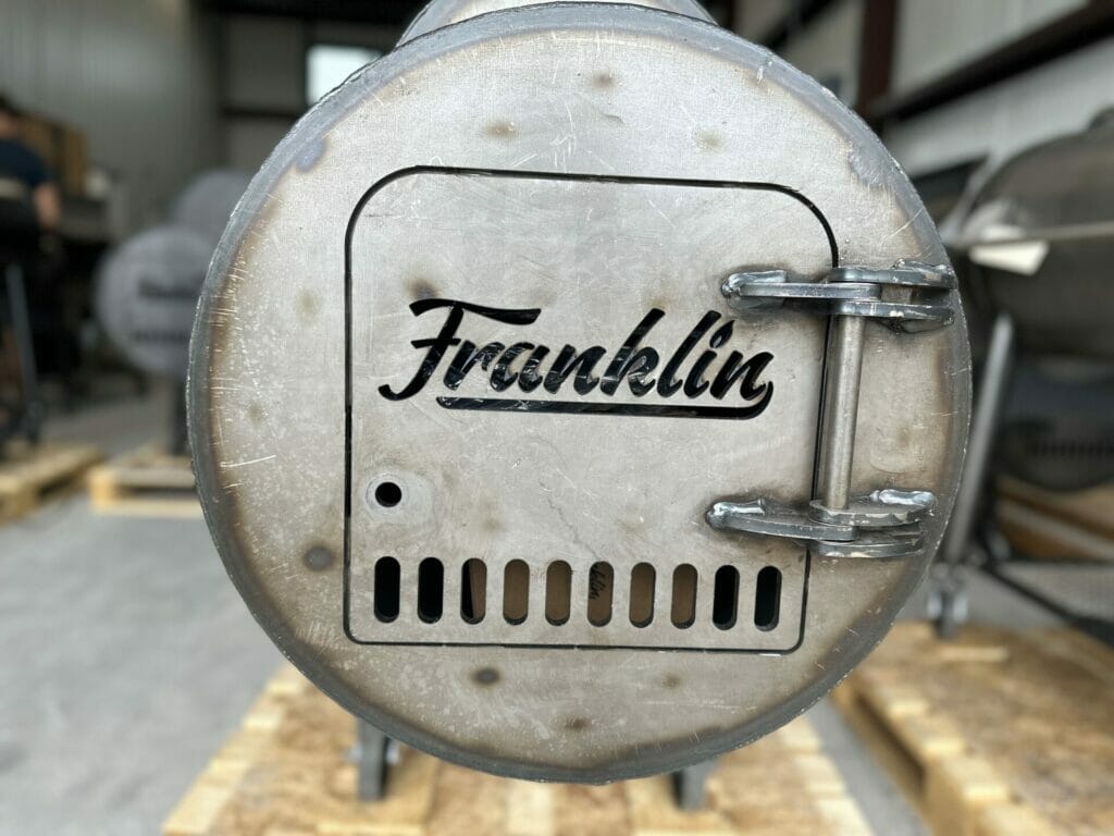 Franklin BBQ Pit Fire Door
