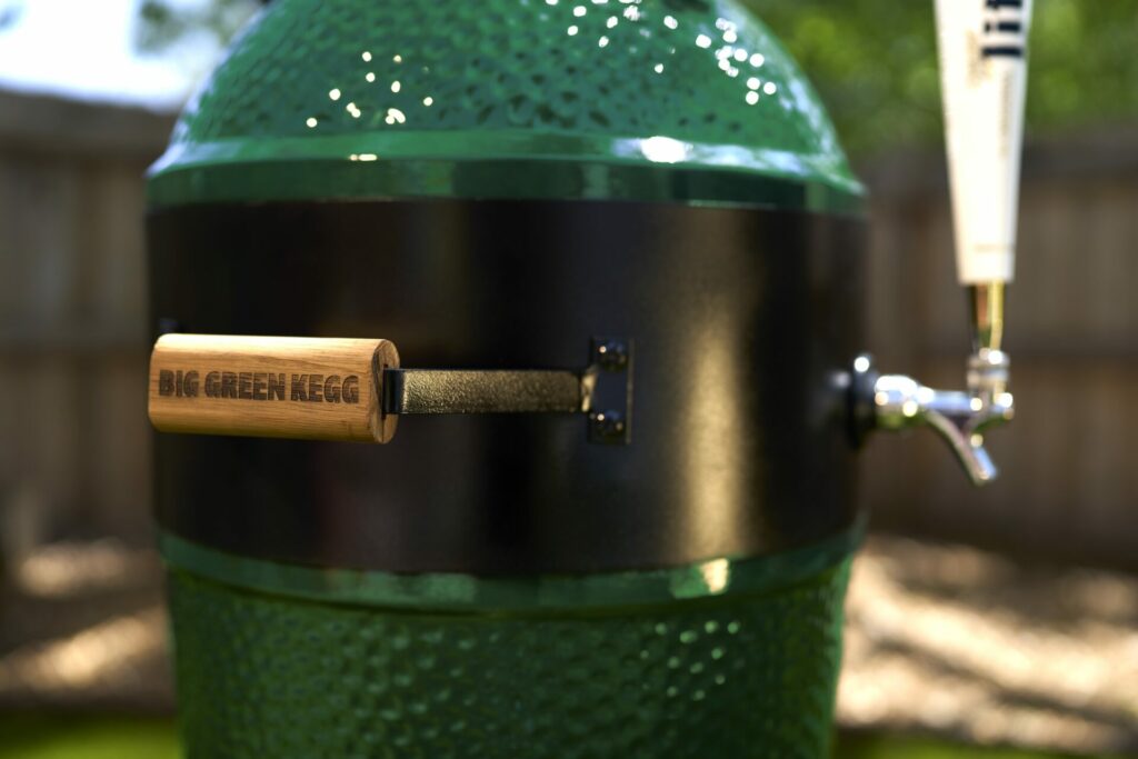 Miller Lite Big Green Kegg Burned Handle