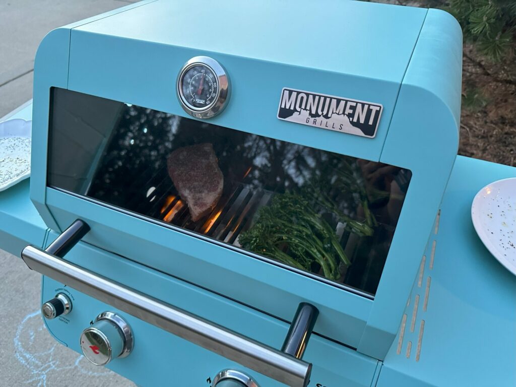 Monument Mesa 2-Burner Gas Grill Viewing Window