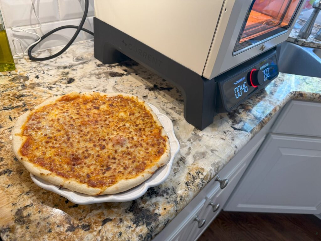 Current Backyard Model P Electric Pizza Oven - Cheese Pizza