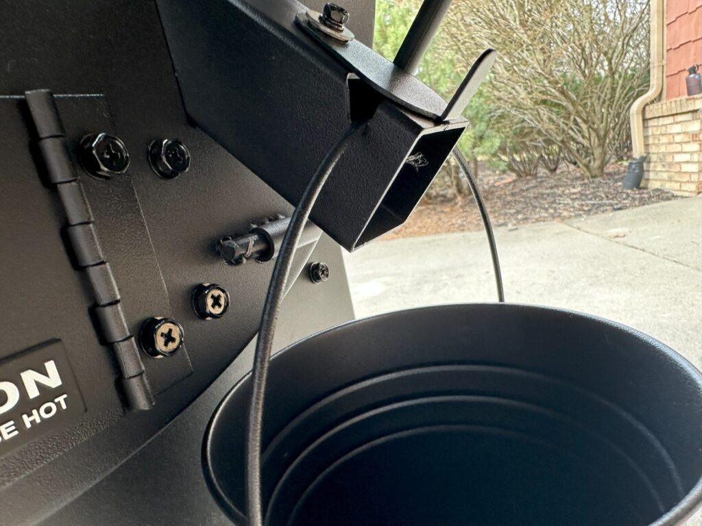 GMG Ledge Prime Pellet Grill Grease Bucket Lock