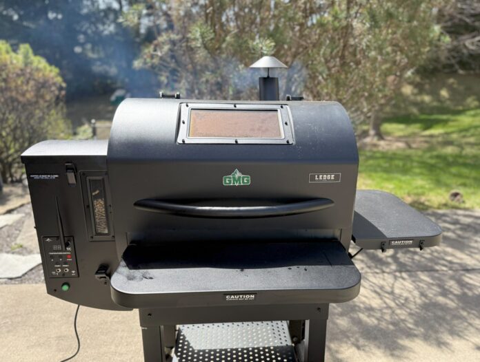 GMG Ledge Prime Pellet Grill Looking Good