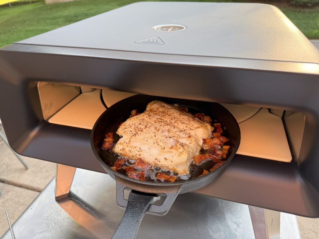 All-Clad Pizza Oven - Fish is Done