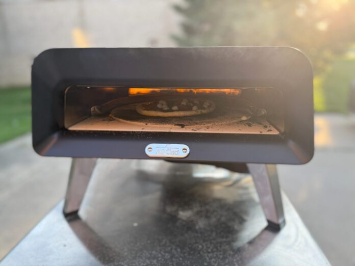 All-Clad Pizza Oven - Pizza Cooking