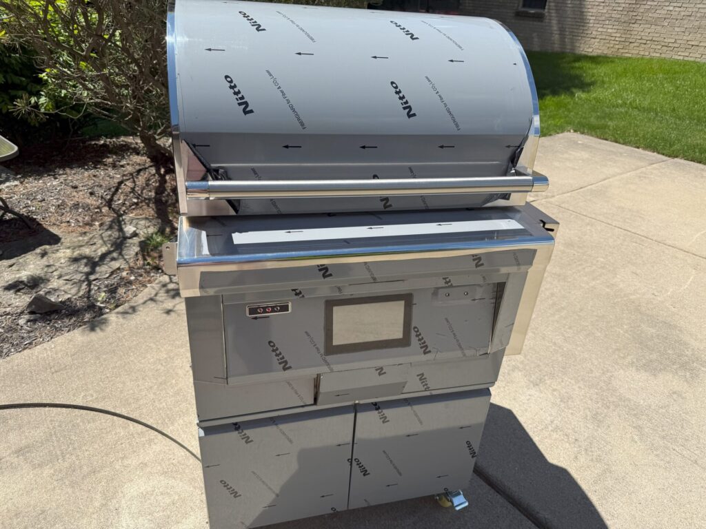 Coyote Outdoor Pellet Grill - Wrapped