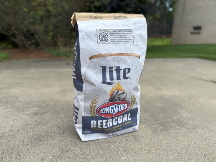 Miller Lite x Kingsford Beercoal Charcoal Bag
