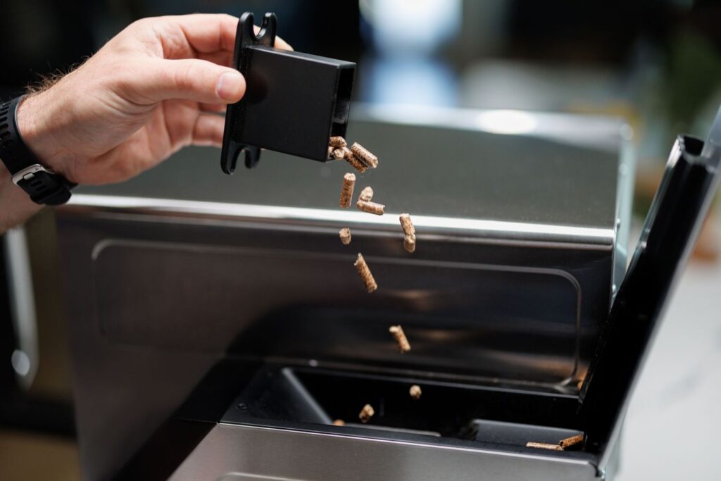 Livwell SmoqeX Indoor Smoker Loading Pellets