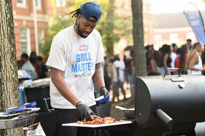 Kingsford Pass the Tongs Cooking on a Grill