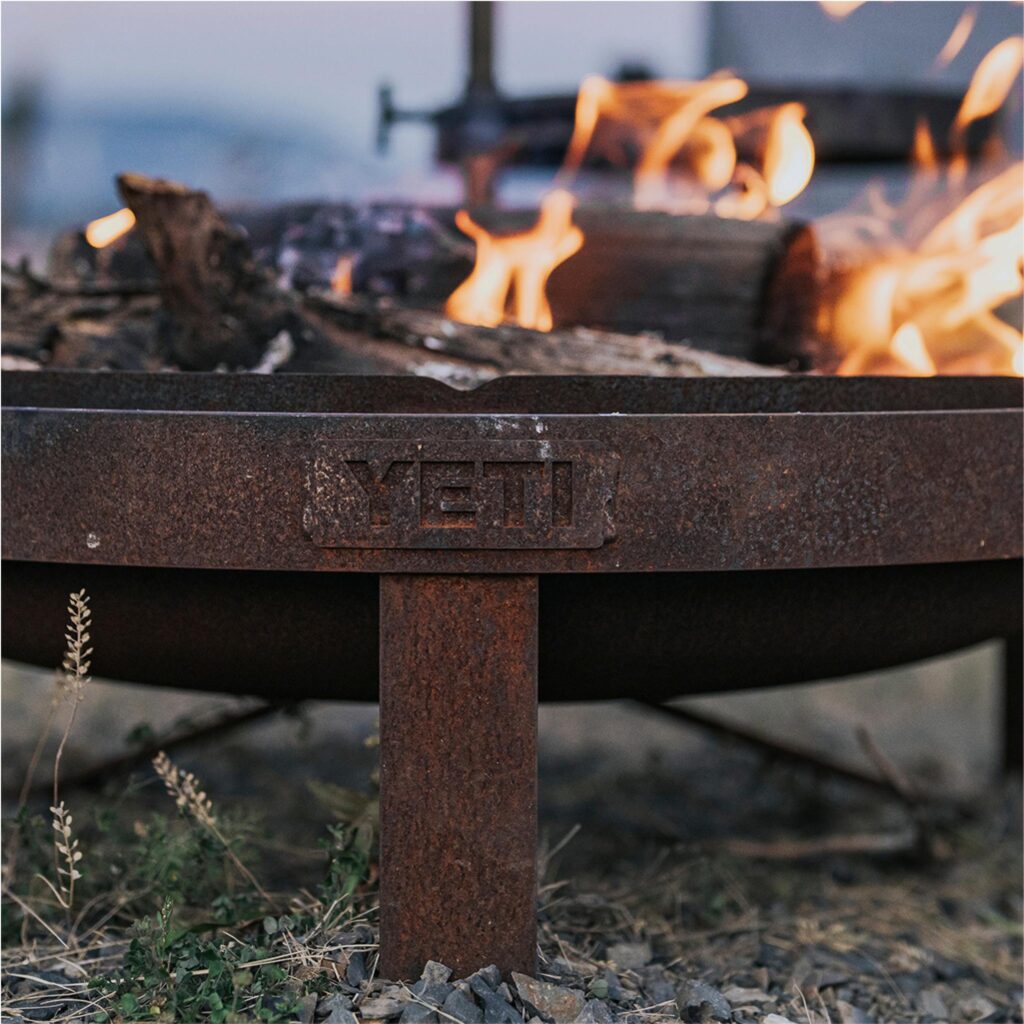 Yeti Fire Pit with Patina
